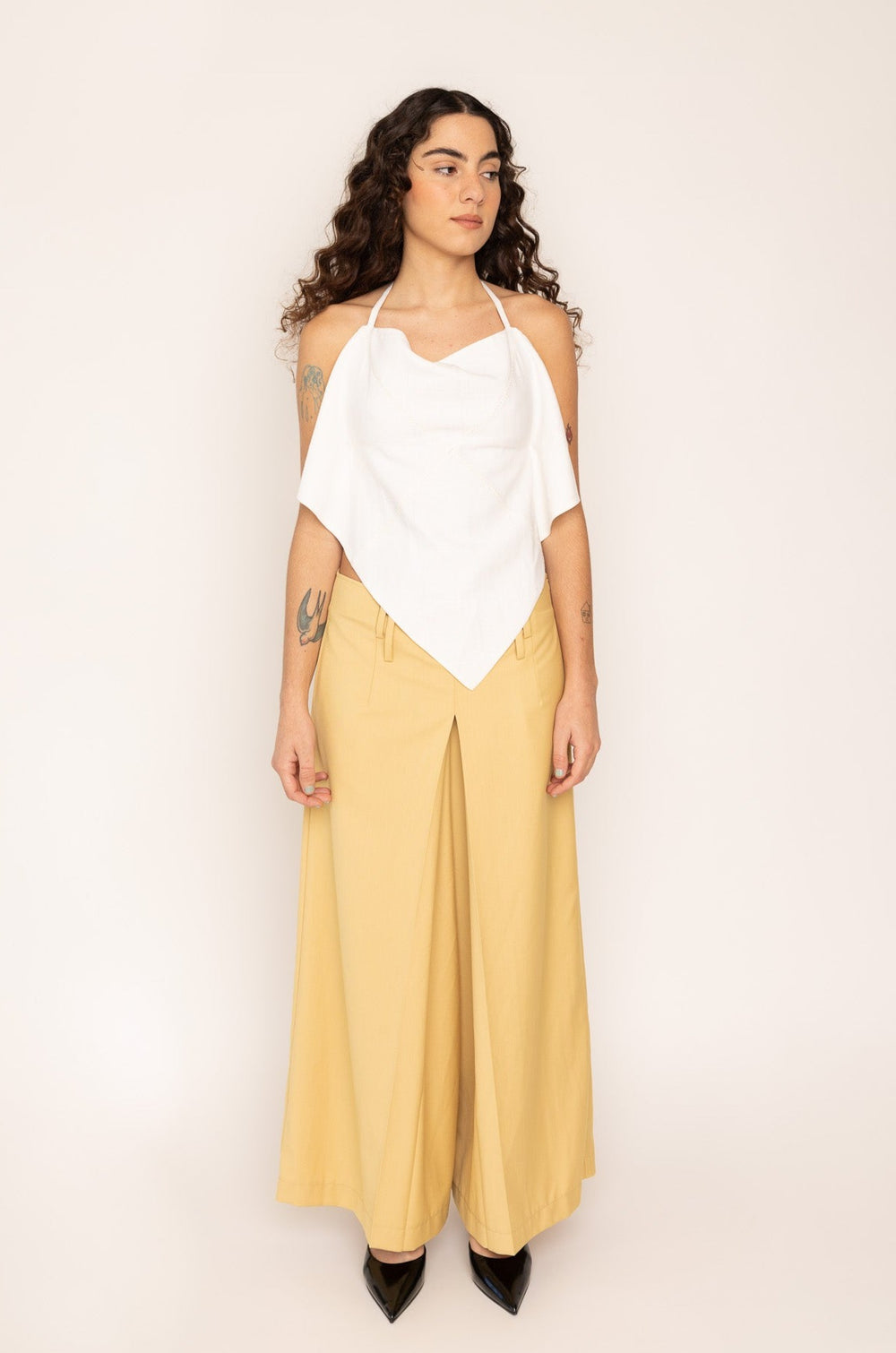 WideLeg Pants Mustard