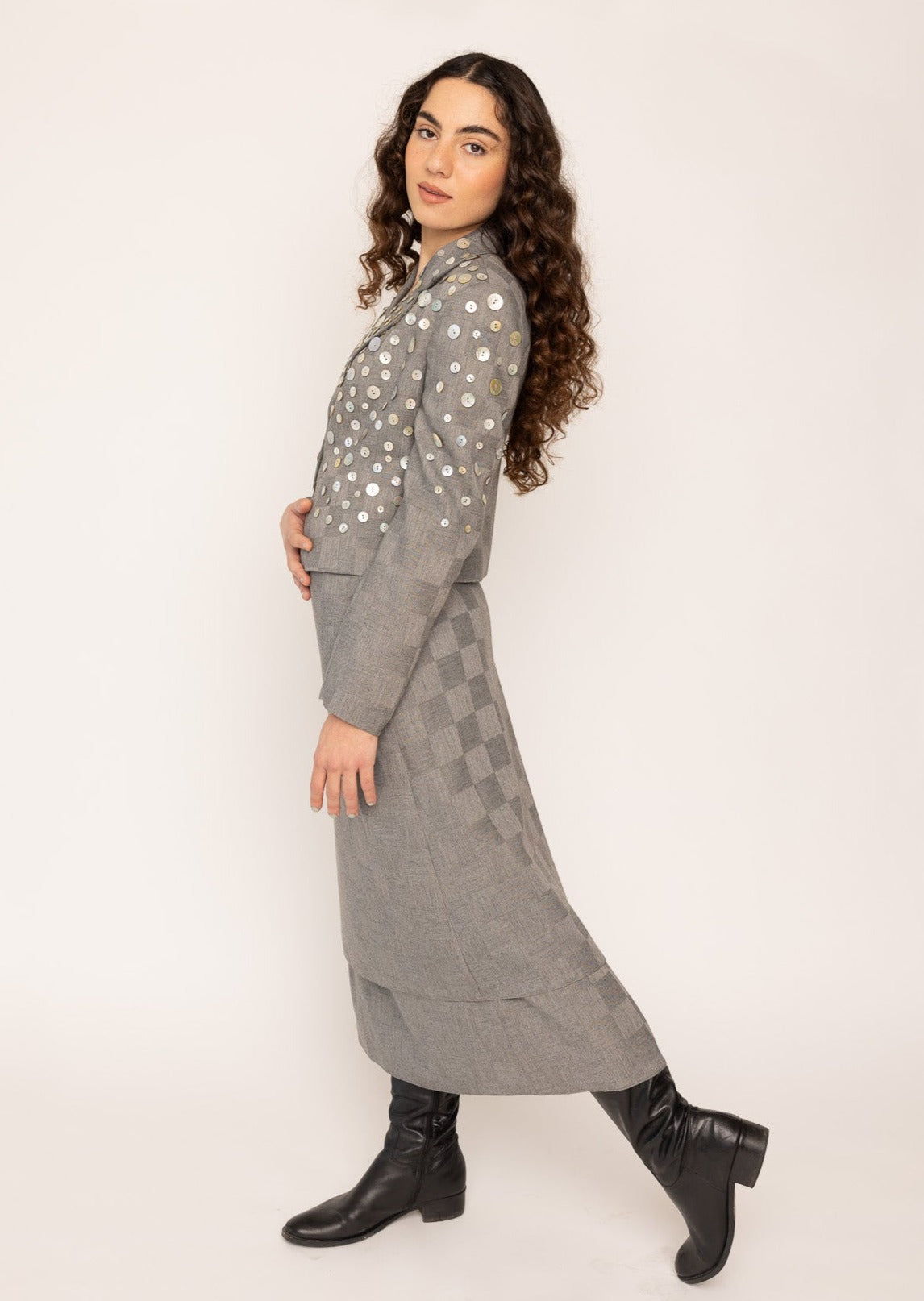 Tailored Maxi Skirt