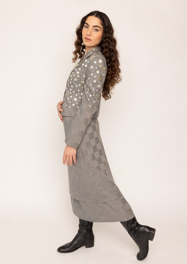 Tailored Maxi Skirt