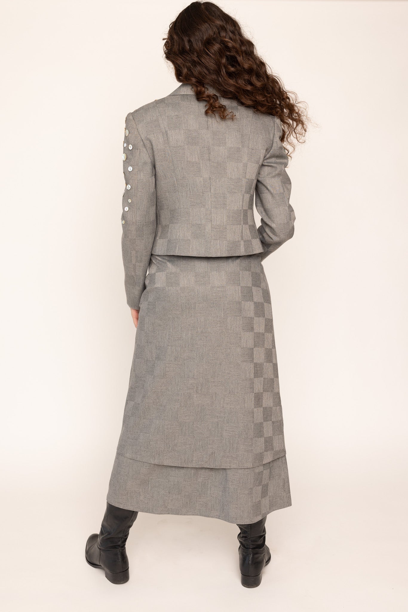 Tailored Maxi Skirt