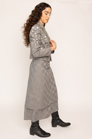 Tailored Maxi Skirt