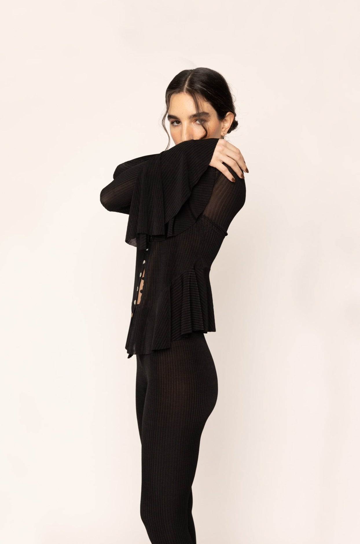 FishTail Legging Black