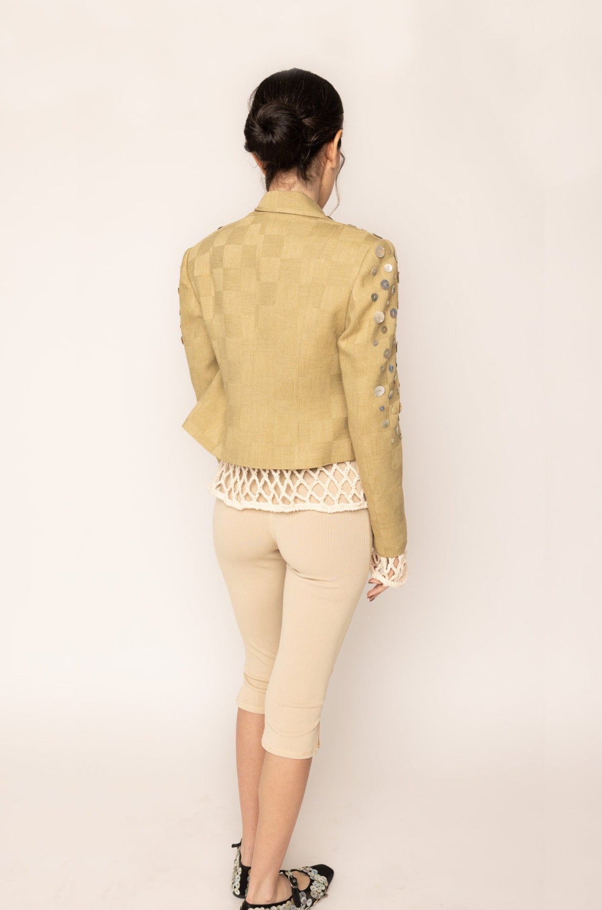 Mother of Pearl Tailored Jacket Mustard