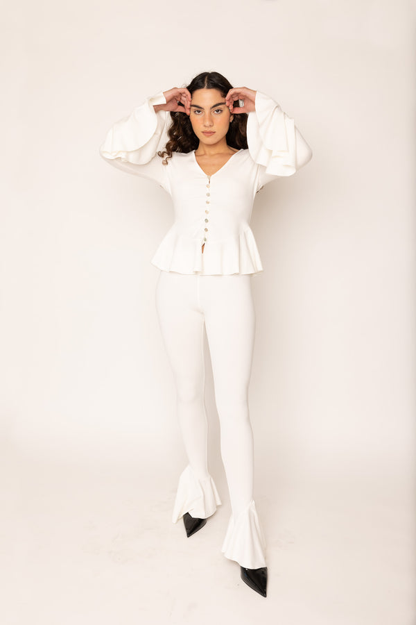 FishTail Legging White