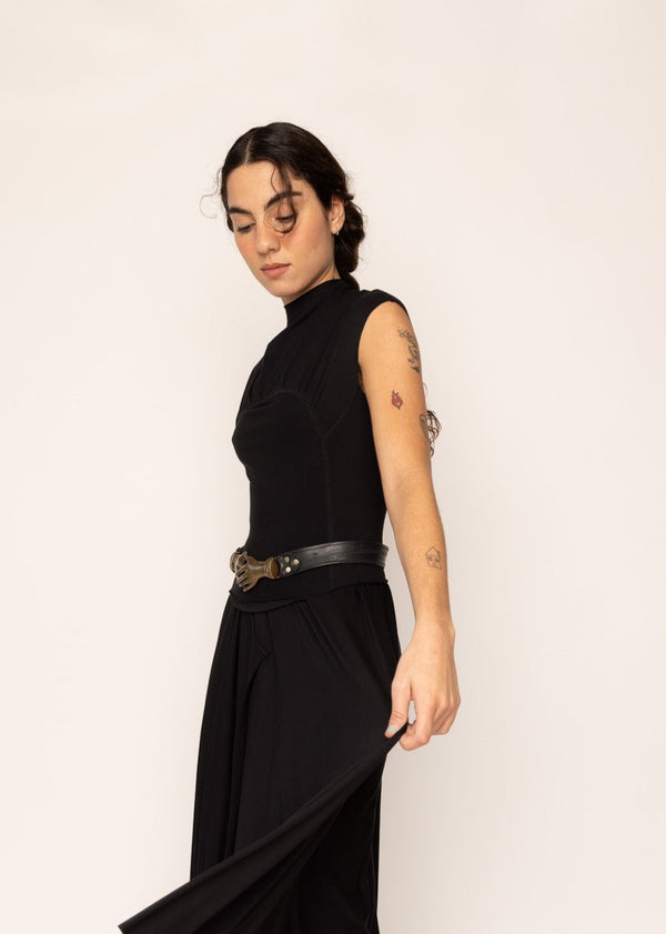 Jersey Tank Top Black