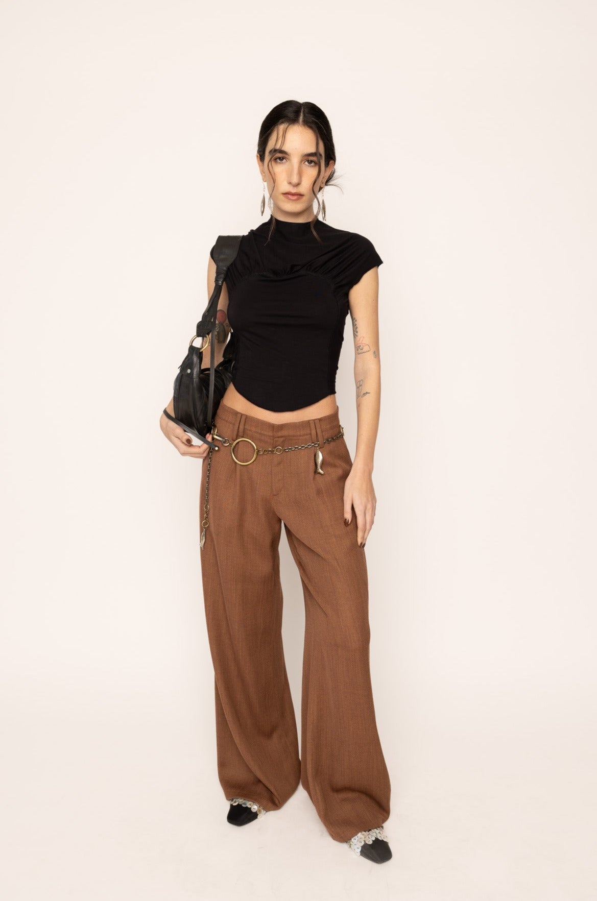 Hand Bag Bronze