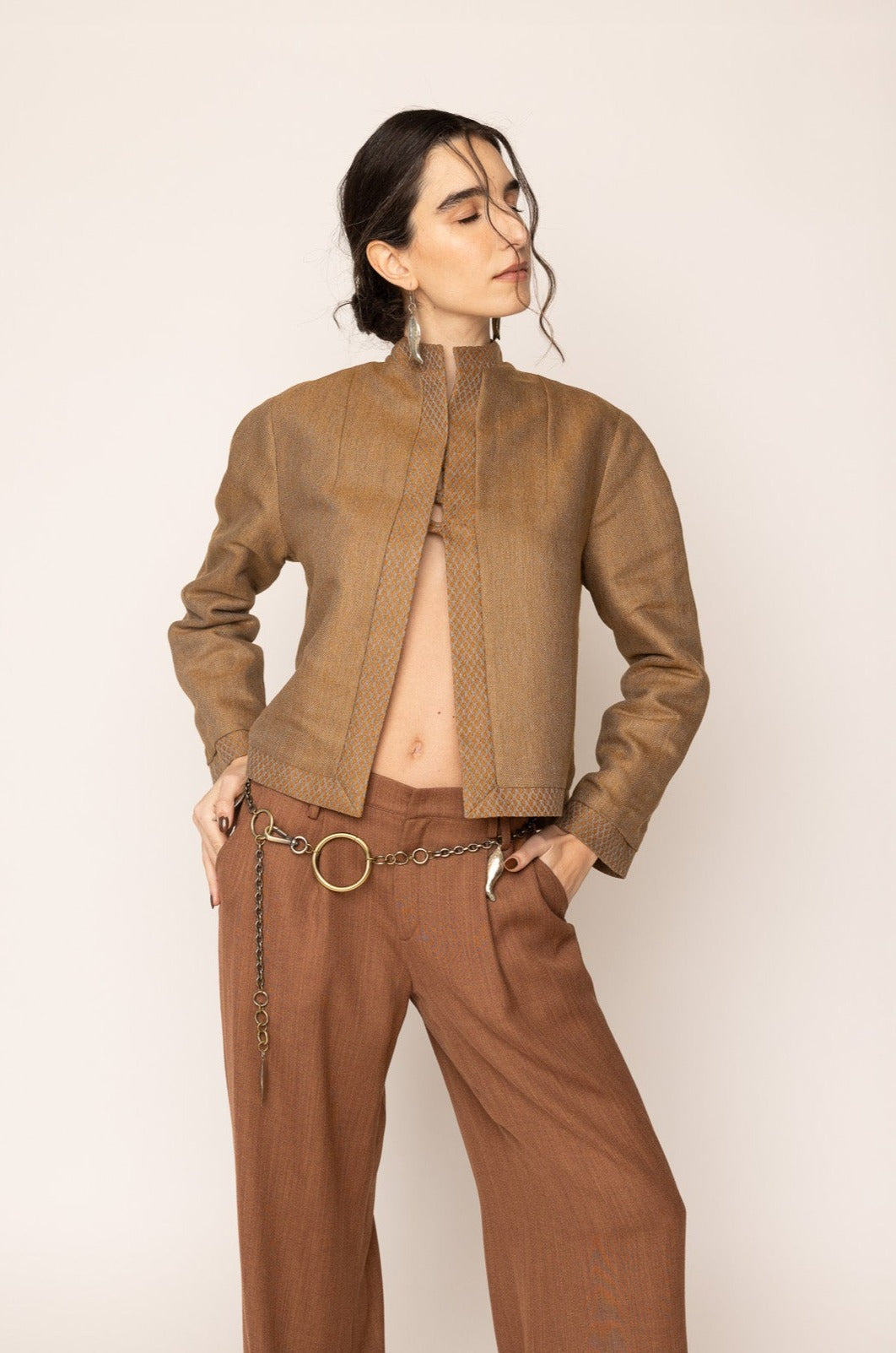 Ottoman Jacket Brick
