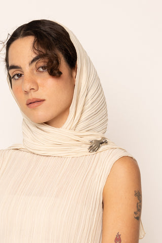 Hand Brooche Silver