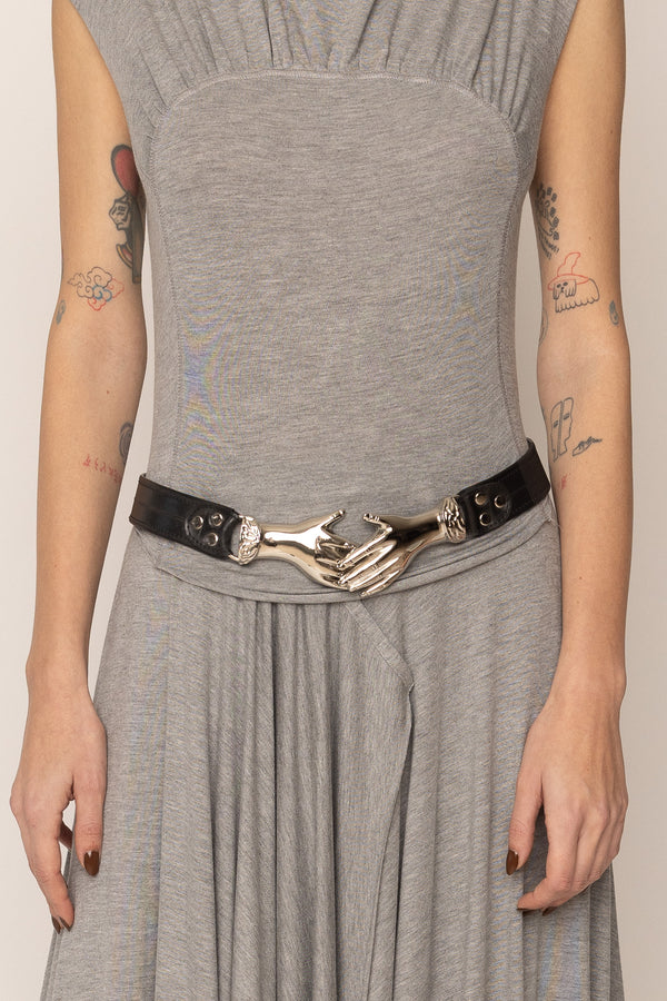 Hand Belts Silver