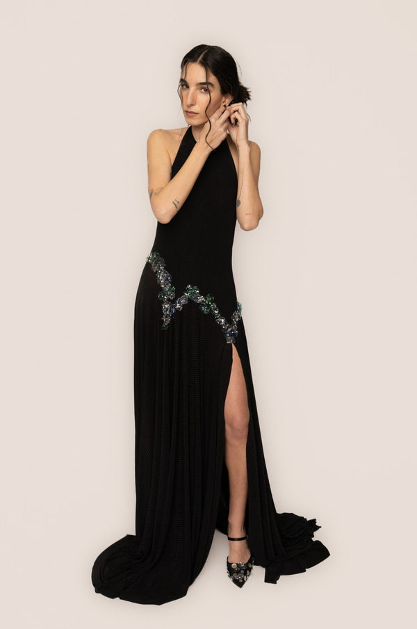 Wave Gown Black
