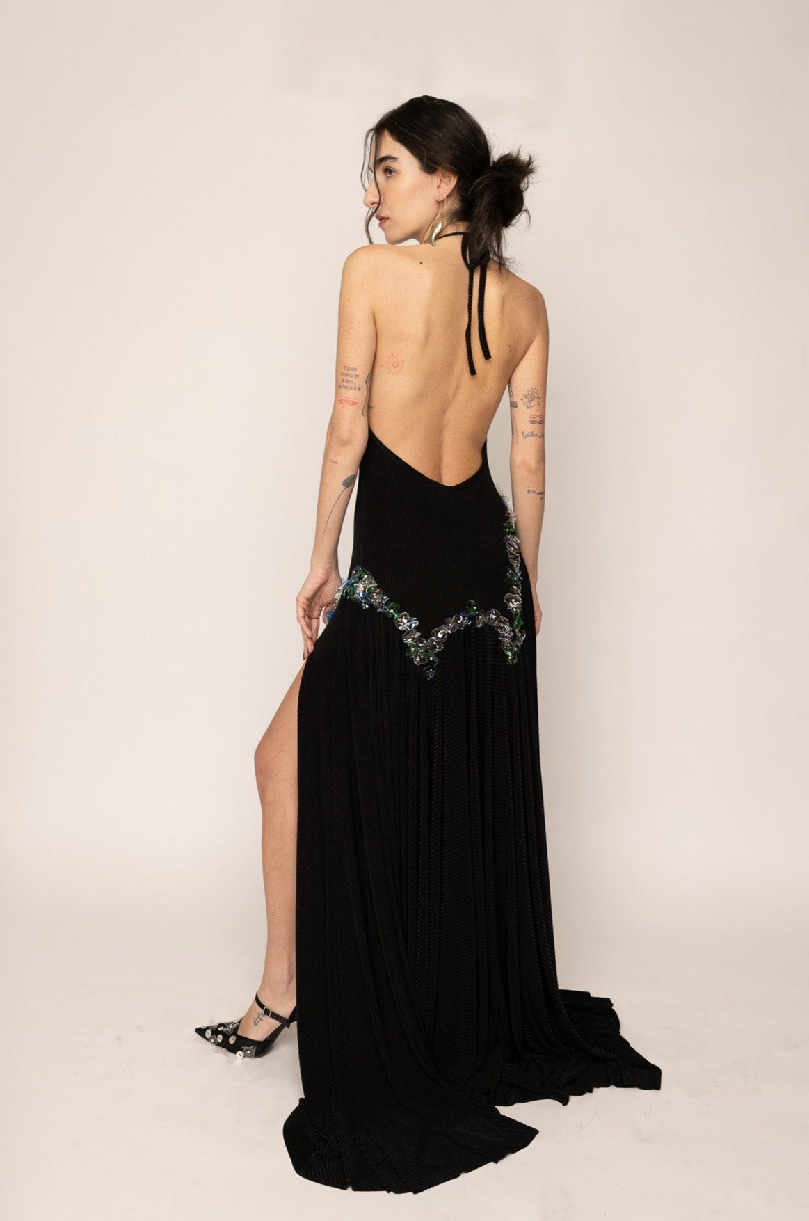Wave Gown Black