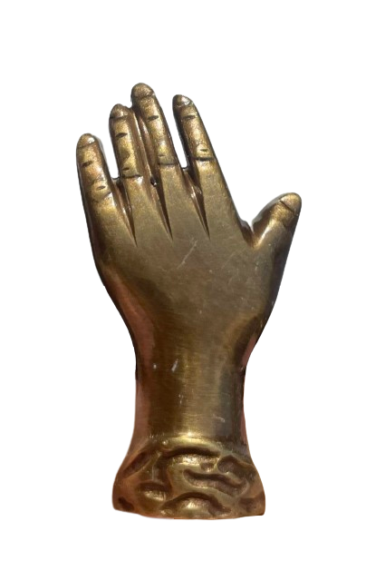 Hand Brooche Bronze